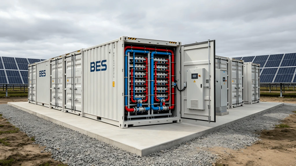 Containerized liquid-cooled energy storage system Containerized liquid-cooled energy storage system