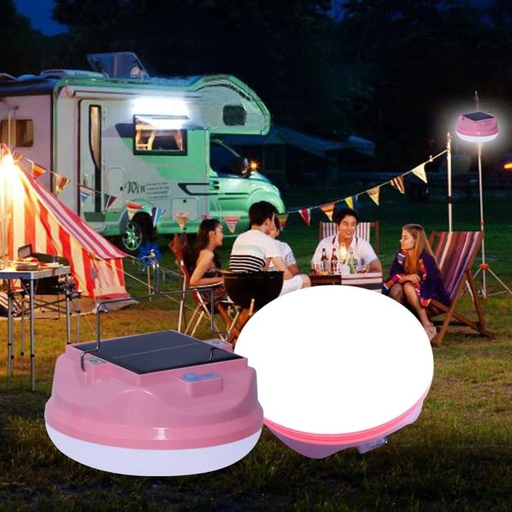 Bærbar Solar Camping Light